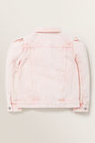 Pleat Denim Jacket    hi-res