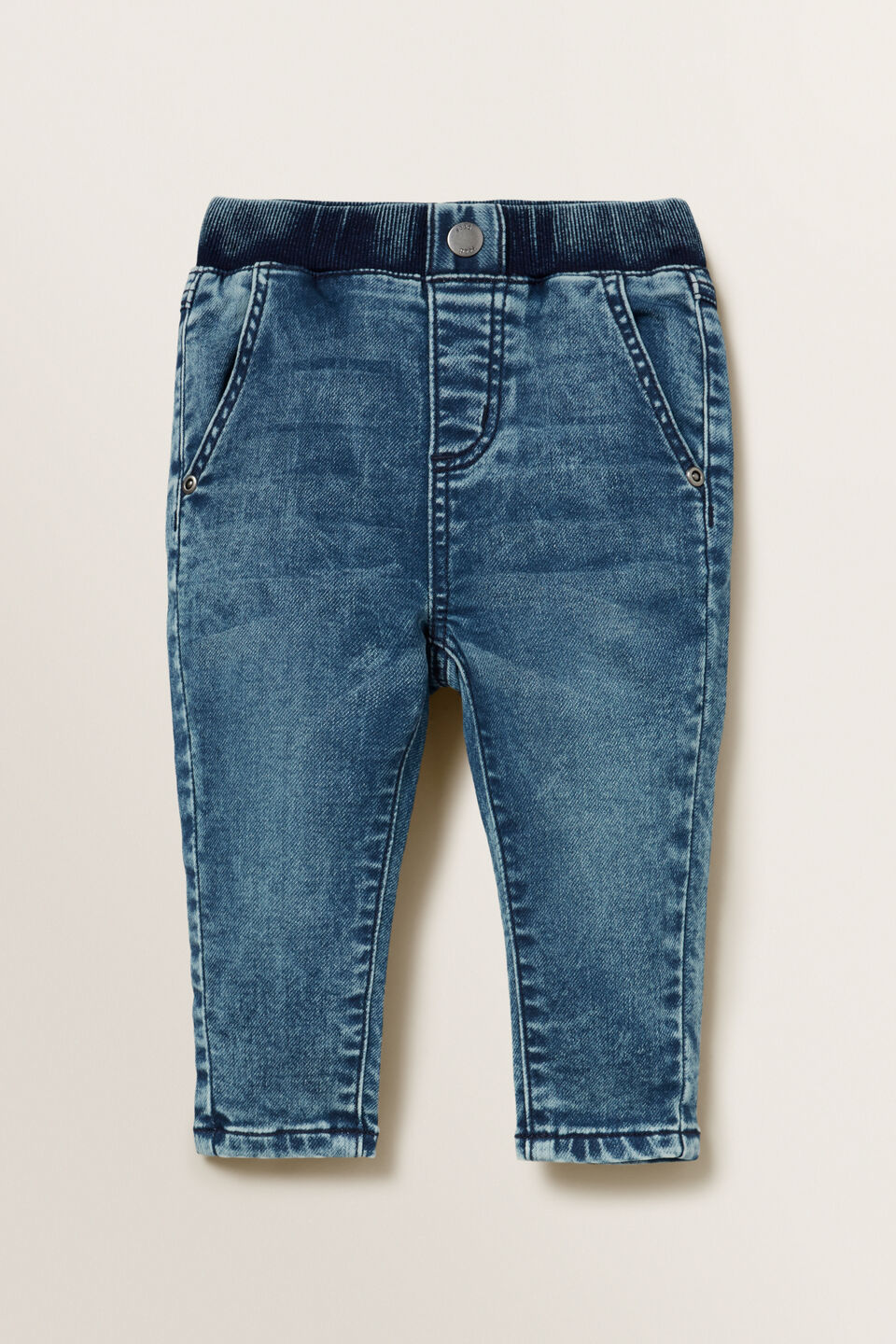 Denim Terry Pant  