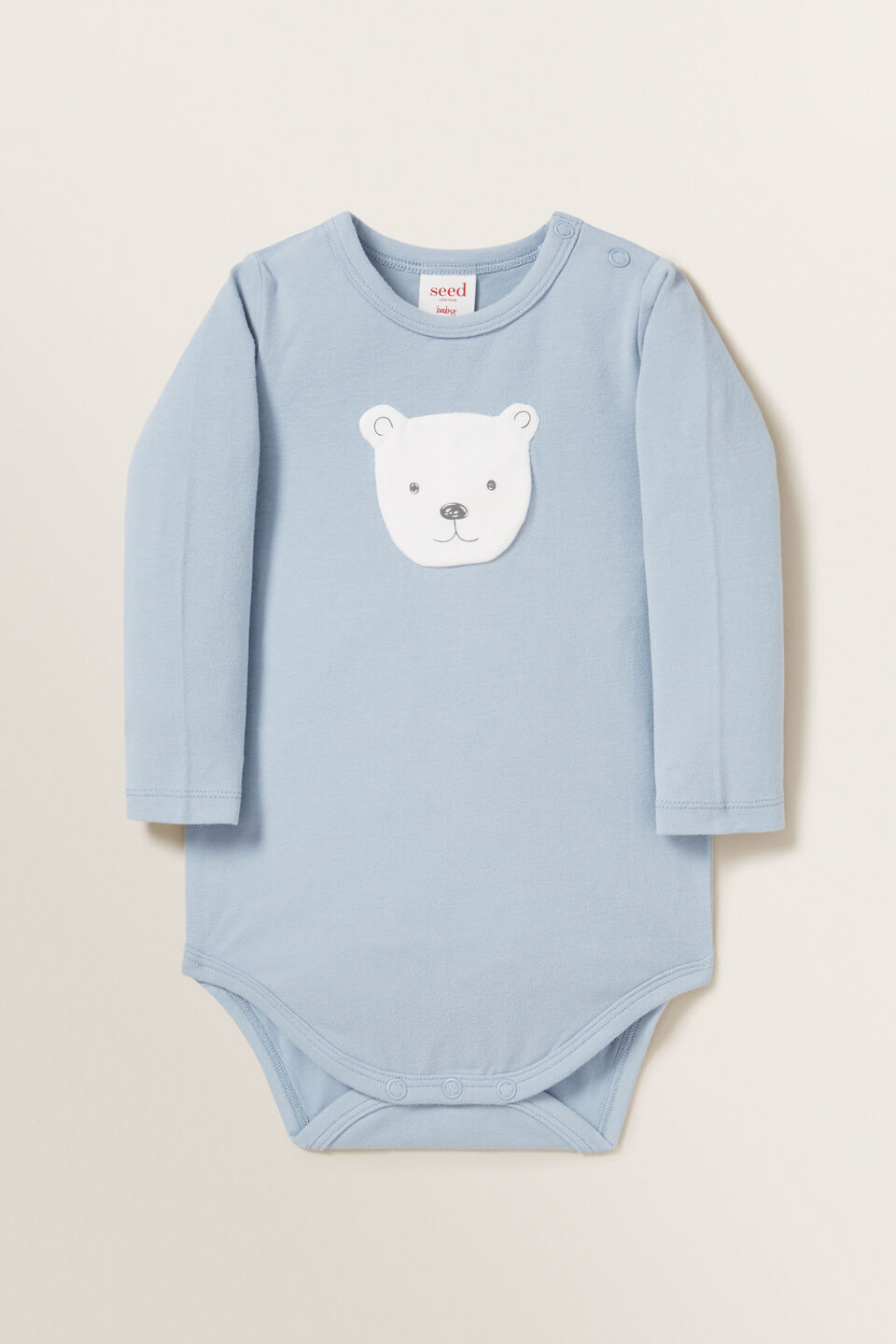 Bear Applique Bodysuit  