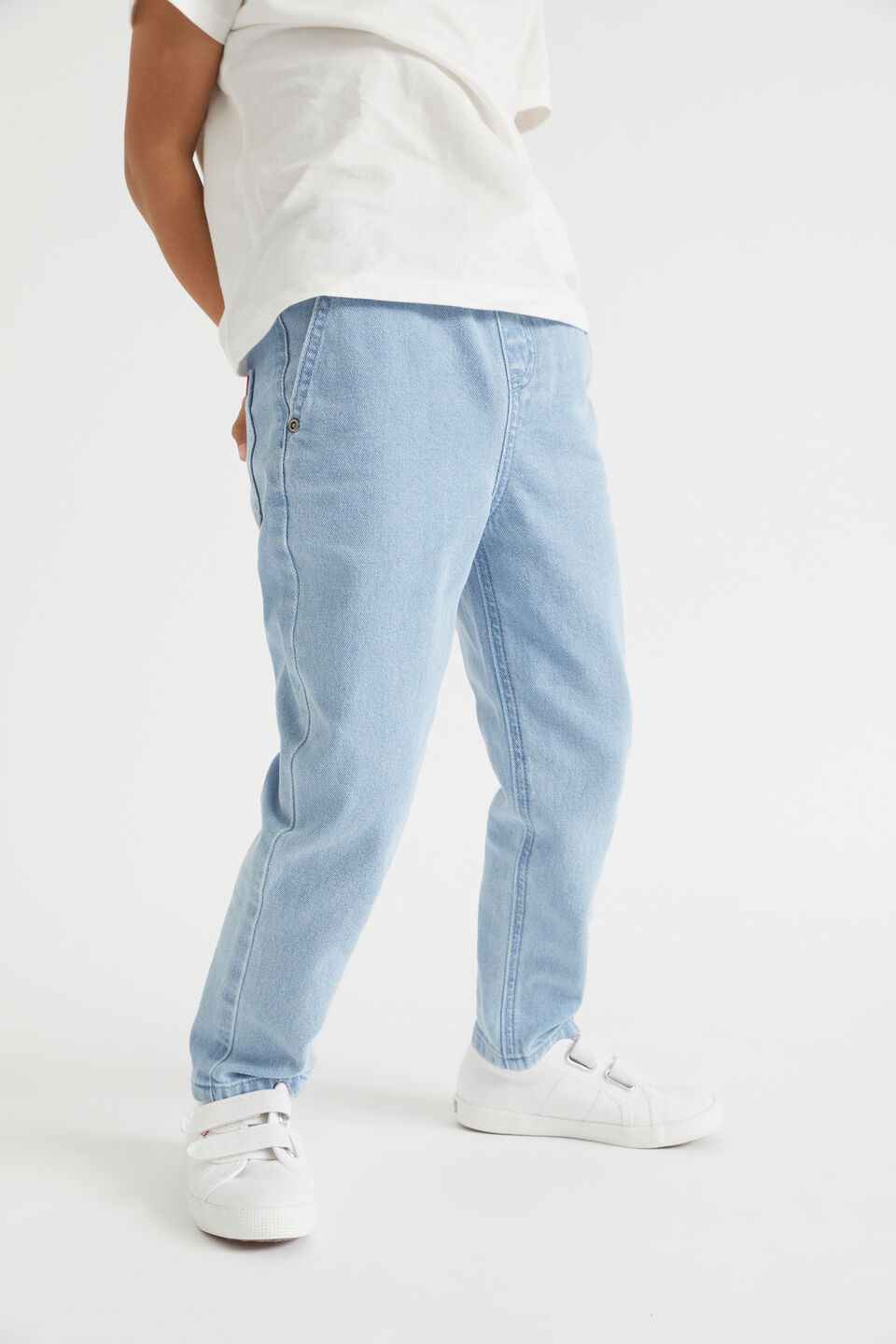 Tapered Leg Jean  Classic Wash