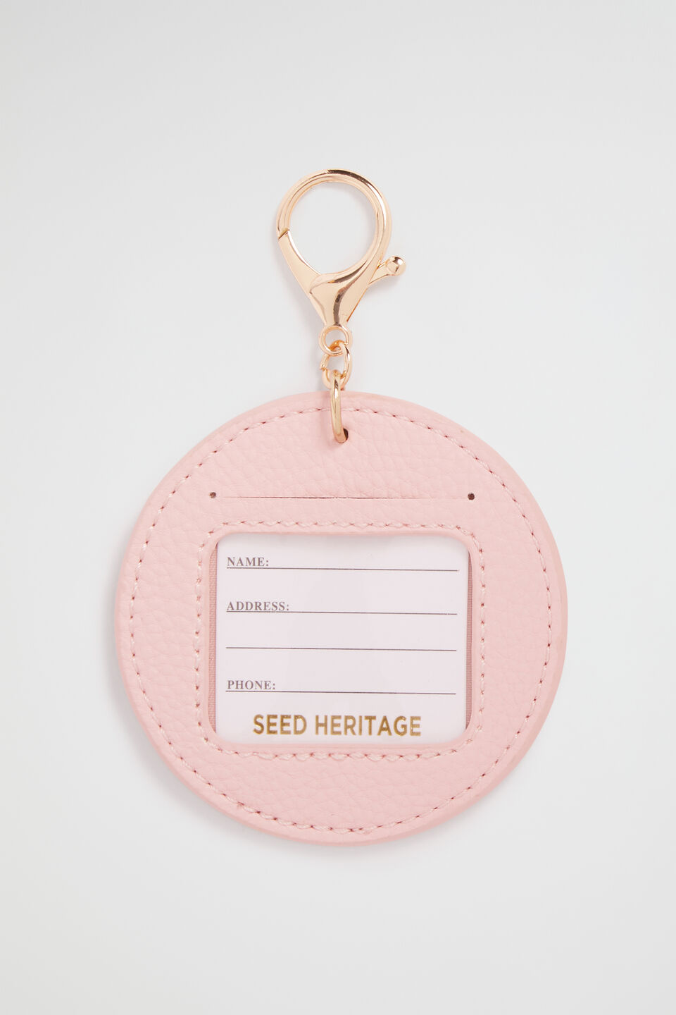 Logo Keyring  Dusty Rose