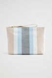 Logo Stripe Pouch  Bluebell Multi  hi-res