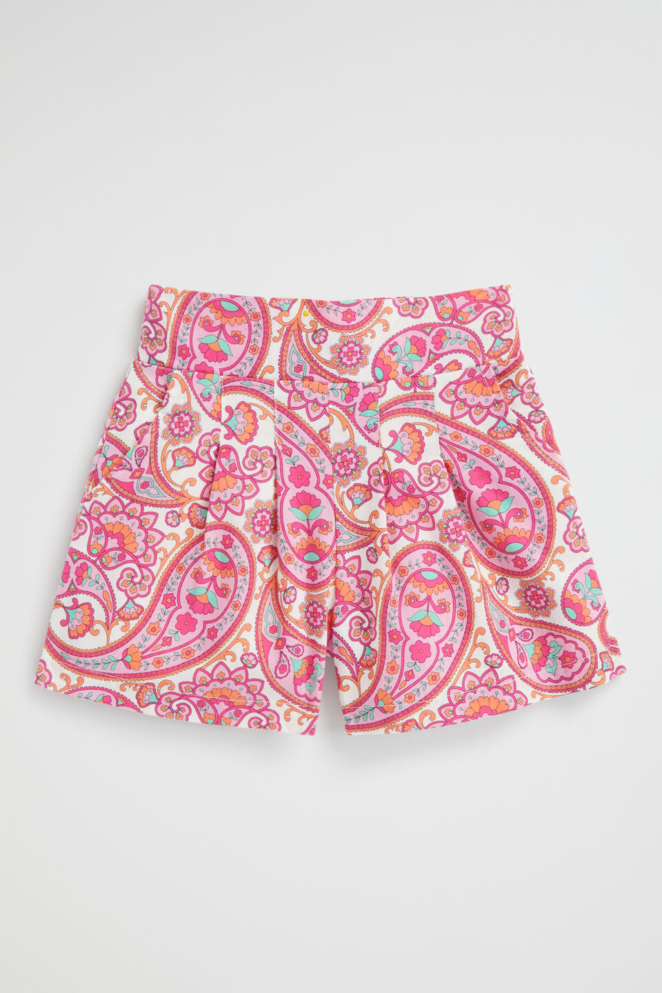 Paisley Short  Fuchsia