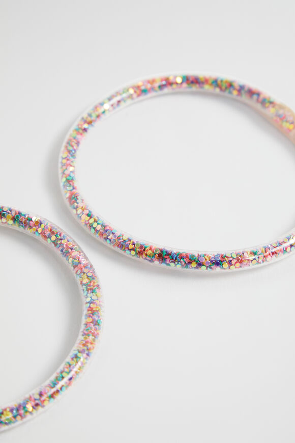 Glitter Bangle Pack  Rainbow  hi-res