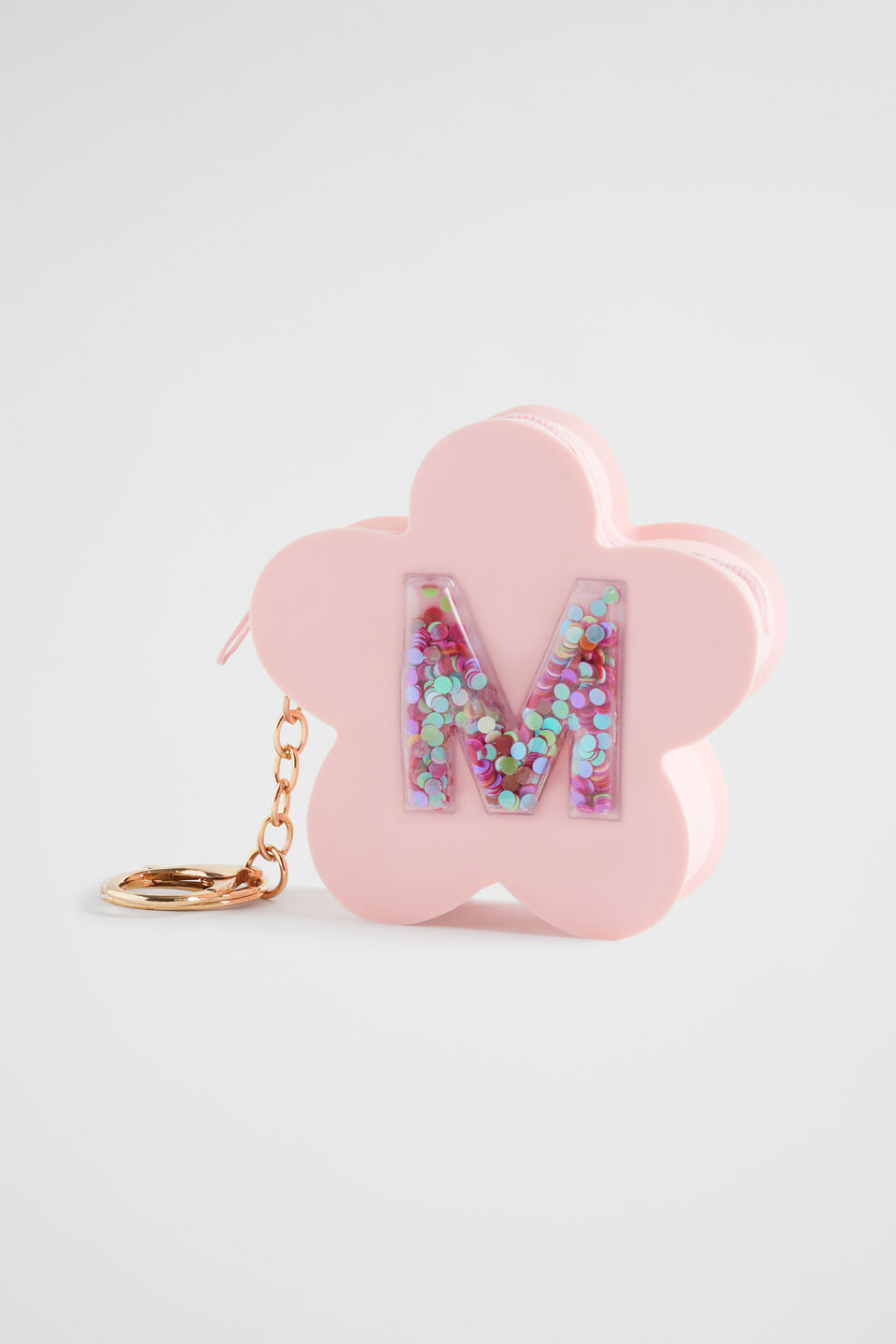 Silicone Initial Keyring  M