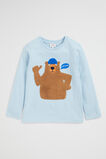 Bear Tee  Pale Blue  hi-res