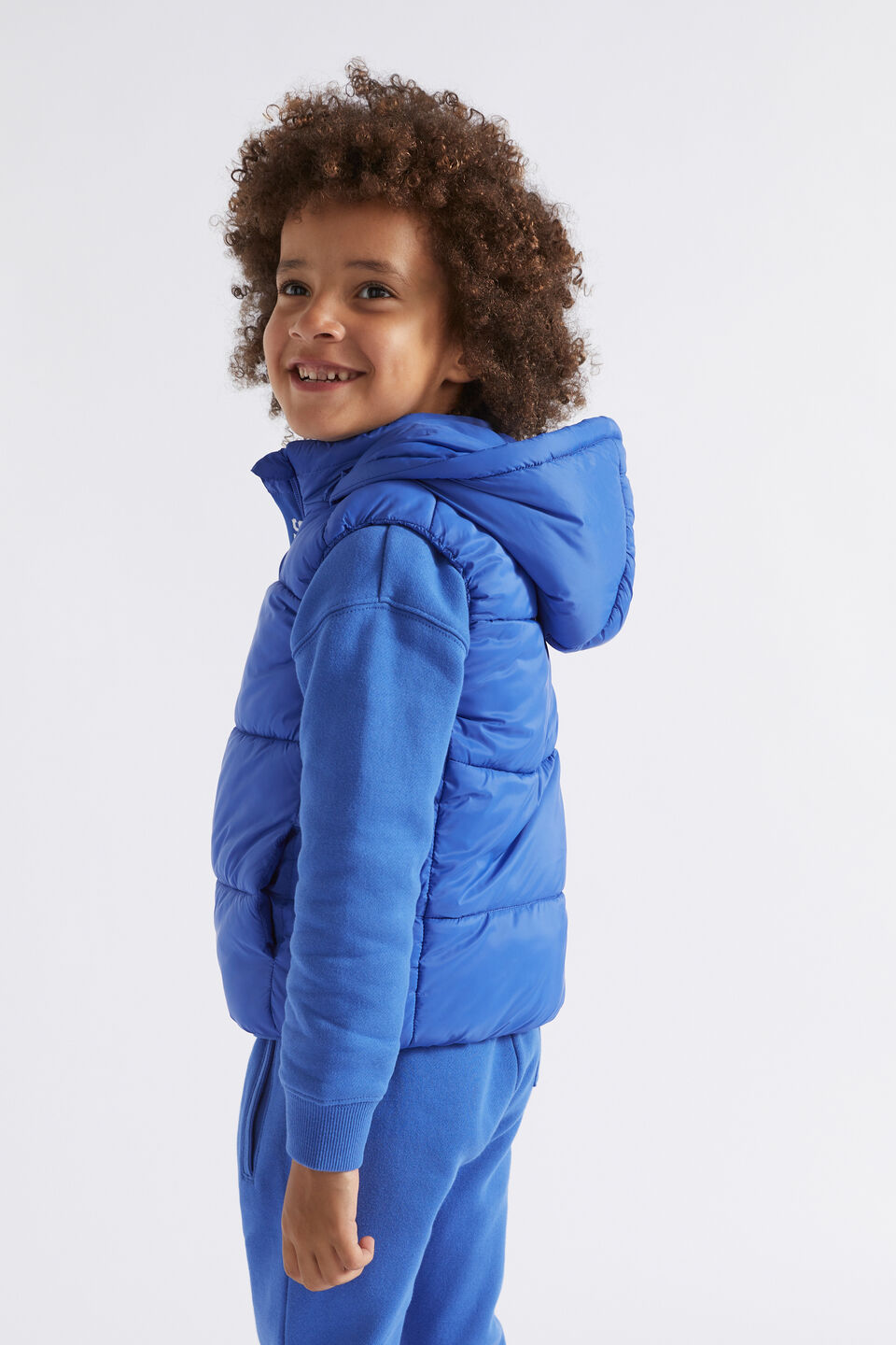 Core Puffer Vest  True Cobalt