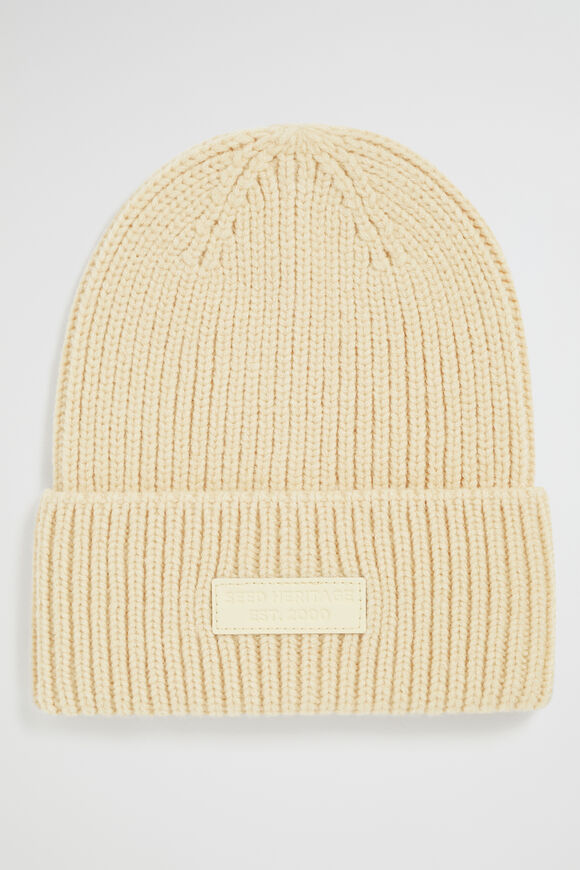 Rib Beanie  Chai  hi-res