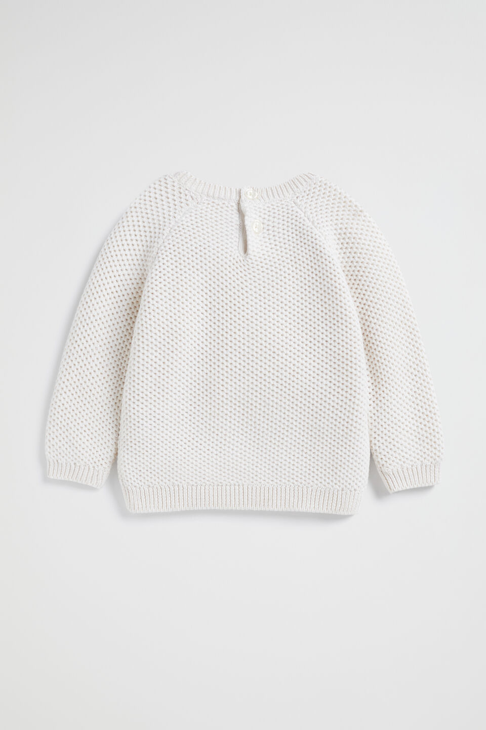 Bunny Knit Sweater  Snow Marle