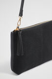 Knitted Crossbody Bag  Black  hi-res