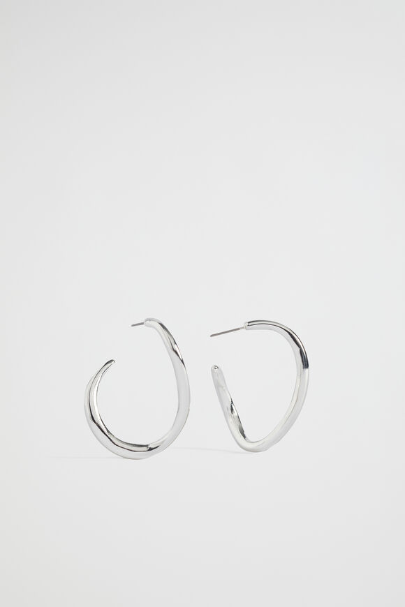 Hoop Earring  Silver  hi-res