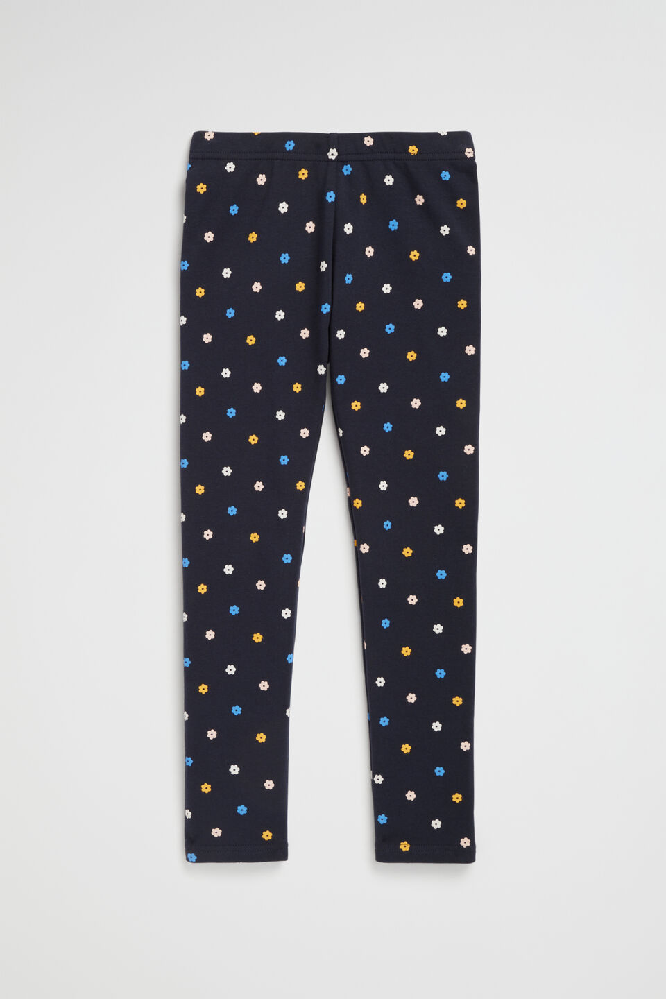 Mini Floral Legging  Midnight Blue