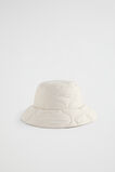 Quilted Bucket Hat  Vanilla Cream  hi-res