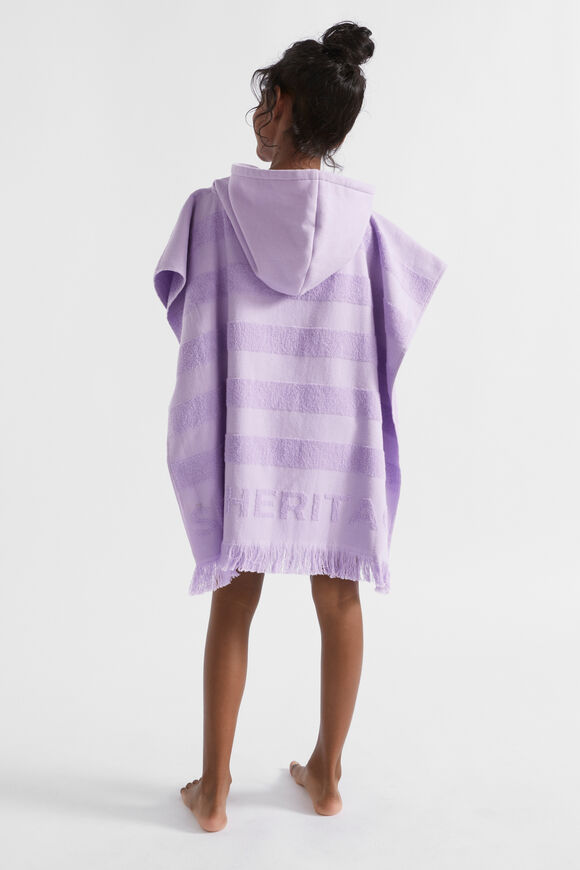 Heritage Terry Poncho  Lavender  hi-res