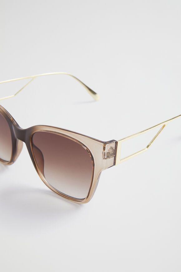 Sienna Metal Detail Sunglasses  Woodland  hi-res