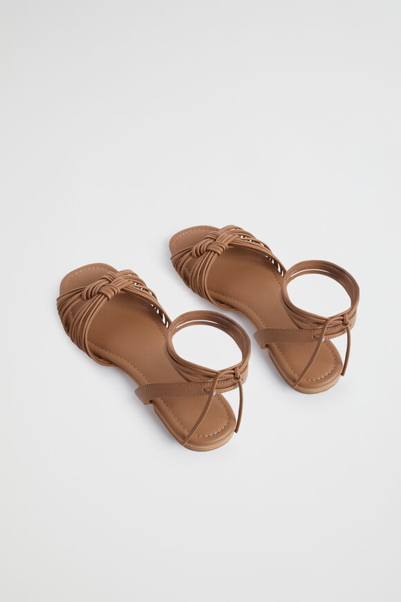 Evie Flat Sandal  Caramel  hi-res