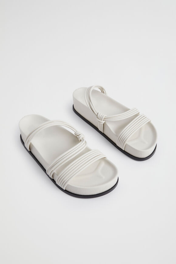 Harley Footbed Slide  Bone  hi-res