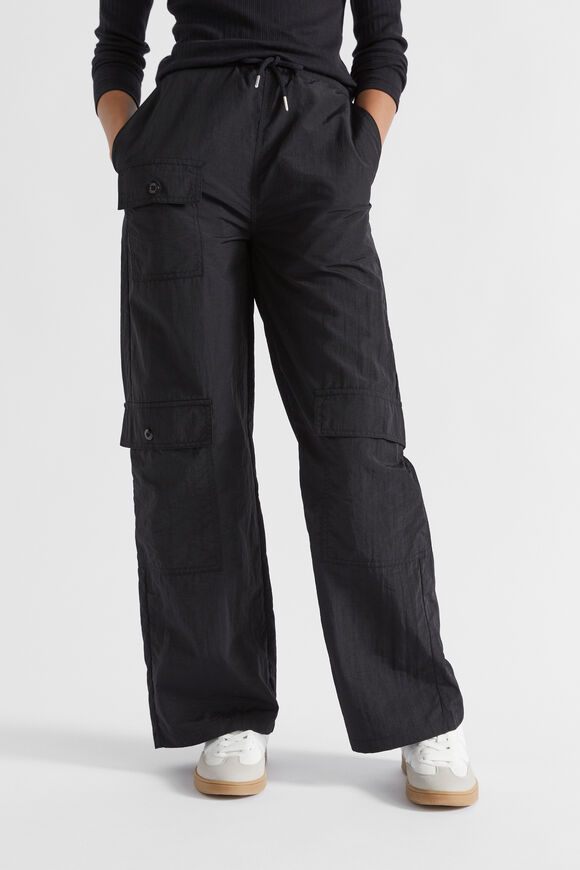 Parachute Cargo Pant  Black  hi-res