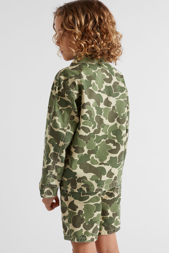 Camo Overshirt  Light Khaki  hi-res