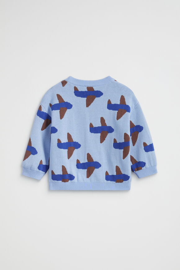 Planes Crew Knit  Blue Jay  hi-res