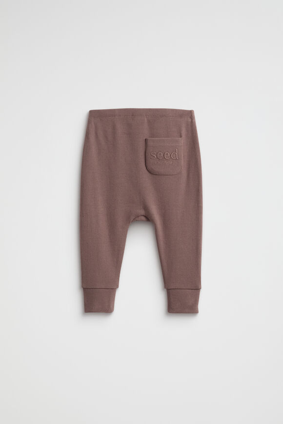 Core Rib Logo Legging  Teddy  hi-res