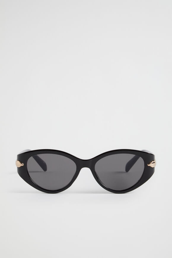 Renee Cat Eye Sunglasses  Black  hi-res