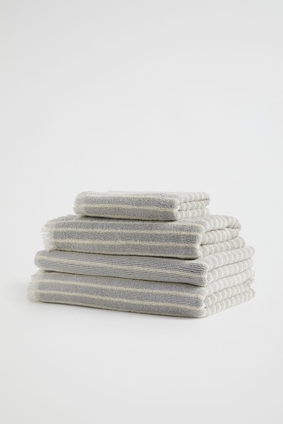 Romee Hand Towel  Silver Grey  hi-res