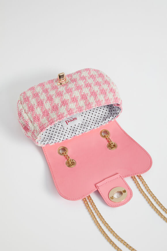 Houndstooth Cross Body  Multi  hi-res