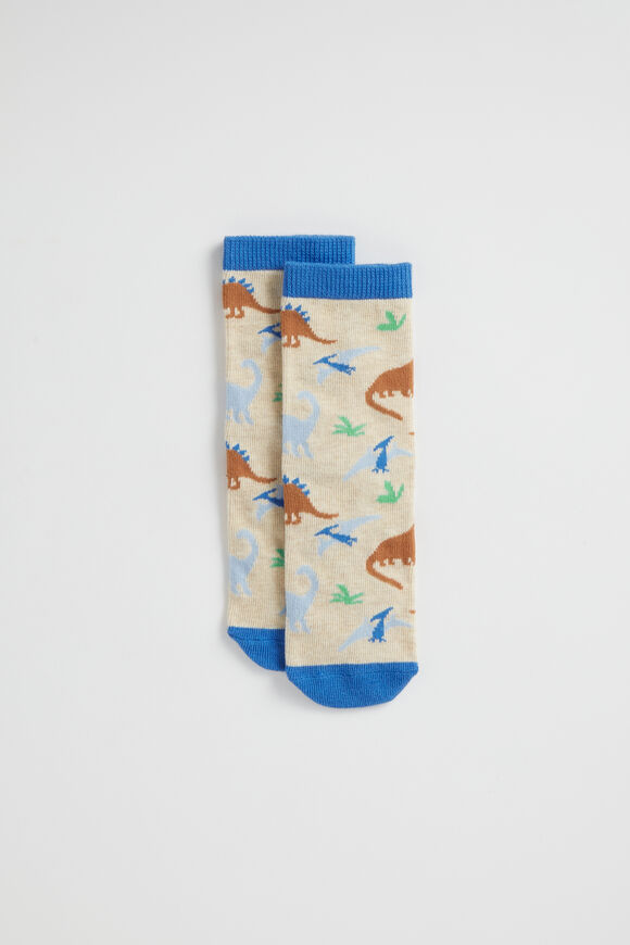 Dino Sock  Multi  hi-res