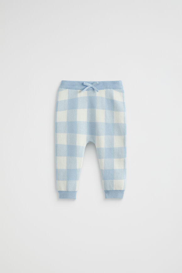 Bunny Knit Legging  Powder Blue  hi-res