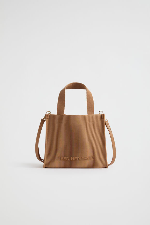 Nano Knit Tote  Fudge  hi-res