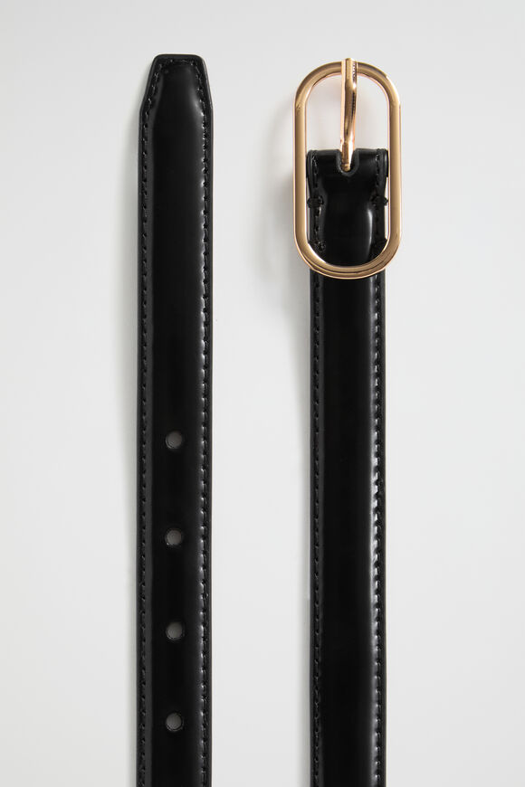 Angelina Narrow Belt  Black  hi-res