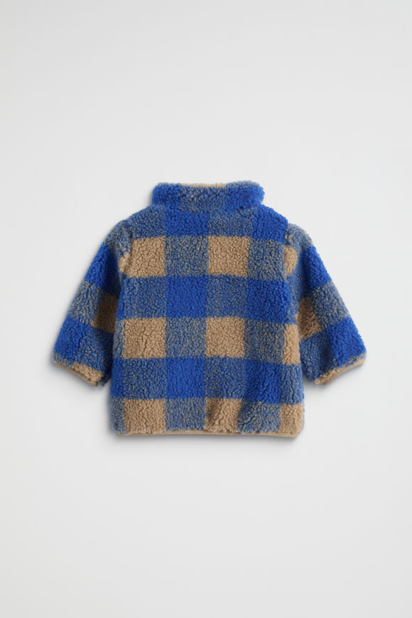 Check Teddy Jacket  Multi  hi-res