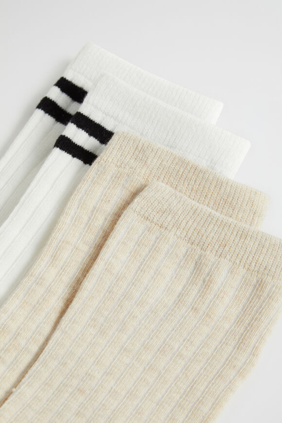 Rib Sock  Multi  hi-res