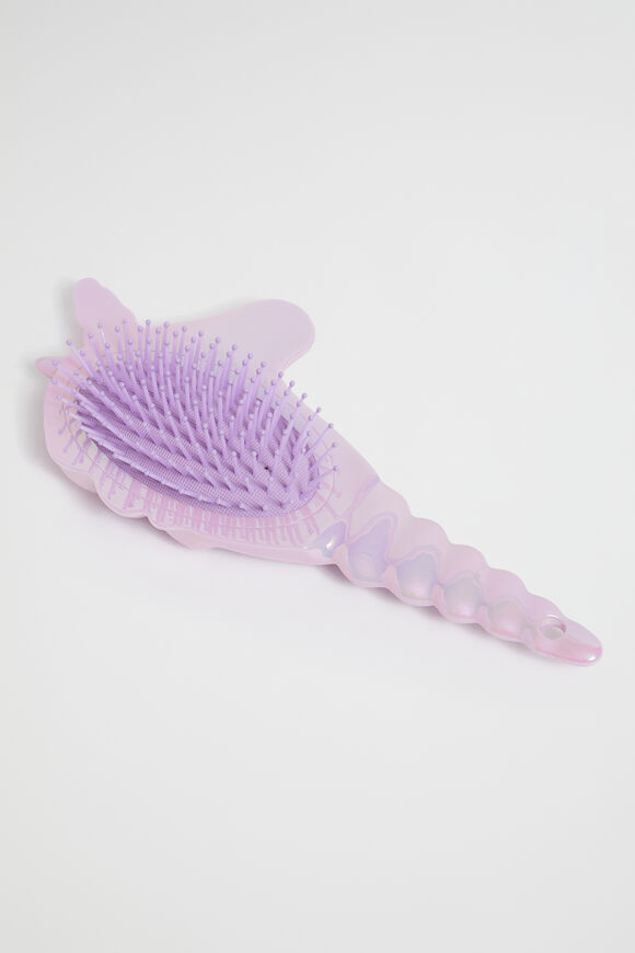 Large Unicorn Hair Brush  Multi  hi-res