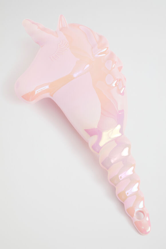 Large Unicorn Hair Brush  Multi  hi-res