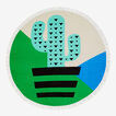 Cactus Round Towel    hi-res