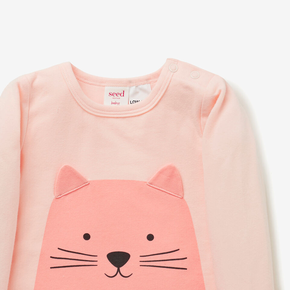 Cat Tshirt Bodysuit  