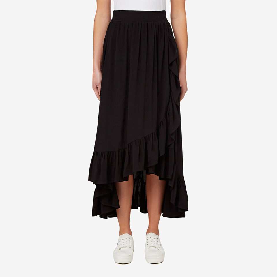 Frilly Wrap Skirt  