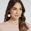 Ruffle Pom Pom Earrings  1  hi-res