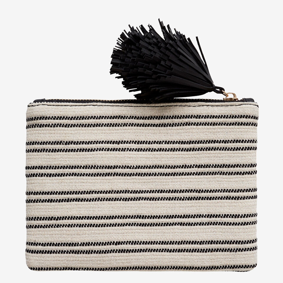 Pom Pom Tassel Pouch  