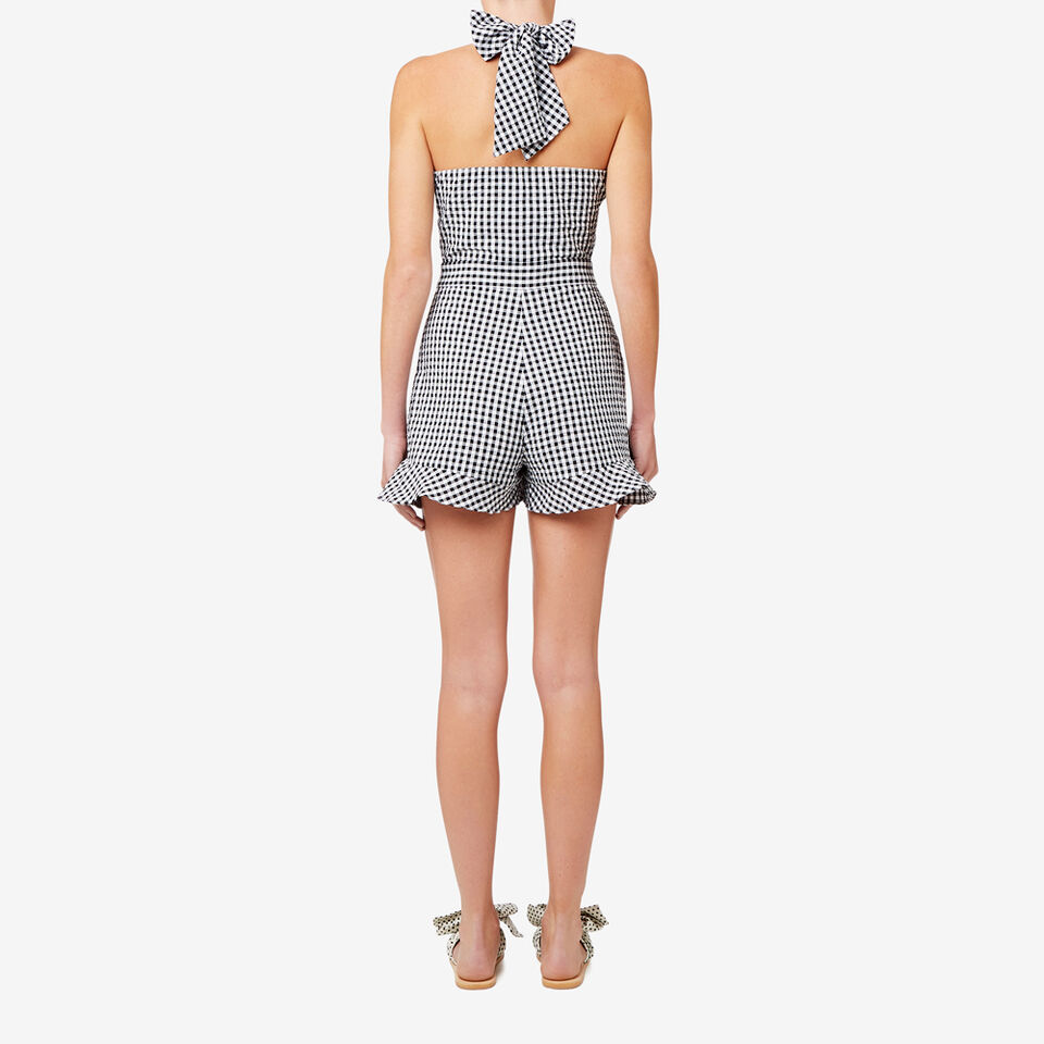 Halter Neck Playsuit  