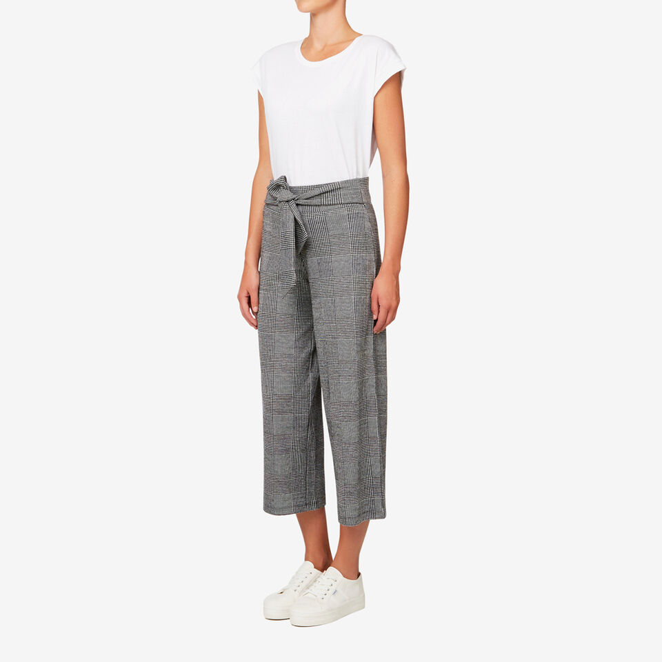 Wide-Leg Jersey Pant  