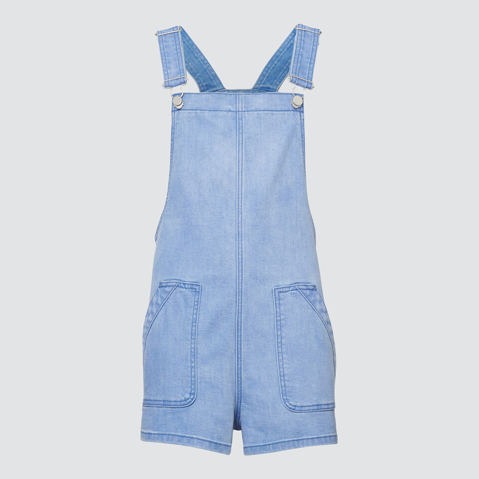 Flat-Front Dungaree  