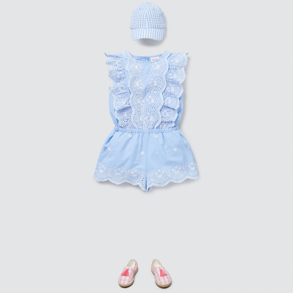 Broderie Playsuit  