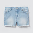 Frayed Denim Shorts    hi-res