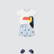 Texture Toucan Tee    hi-res