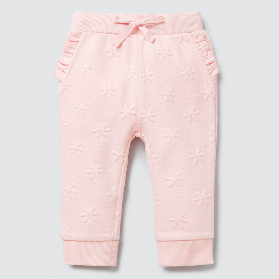 Quilted Daisy Track Pant  