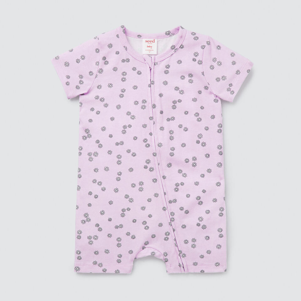 Daisy Yardage Zipsuit  