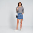 Denim Mini Skirt    hi-res